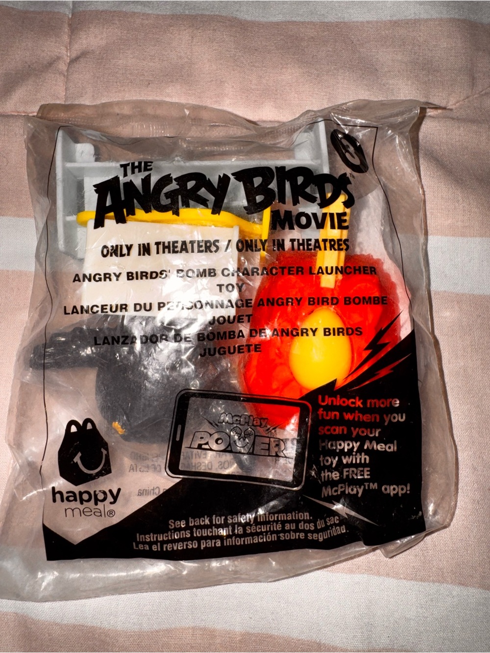 The Angry Birds Movie Bomb Character Toy McDonald’s